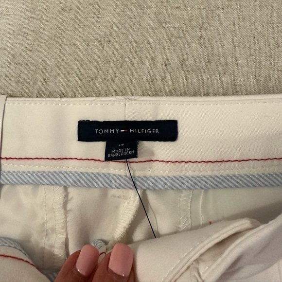 Tommy Hilfiger Stretch Slim Crop Pants Size 14 - Picture 3 of 8